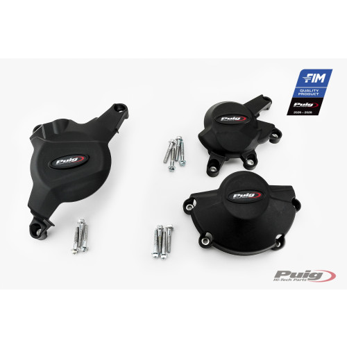 PUIG Engine Cover Track Certified (Black) 21508N