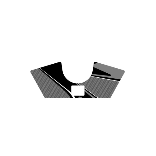 PUIG Radikal Yoke Protector (Grey) 6907U