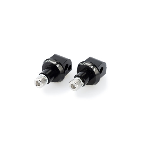 PUIG Pillion Footpeg Adaptors (Black) 6633N