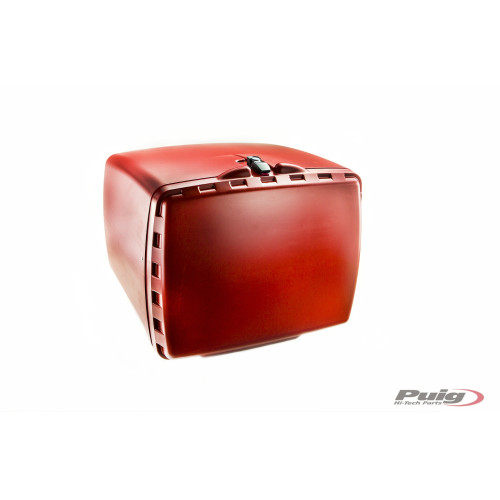 PUIG 100 Litre Mega Top Box With Lock (Red) 2328R