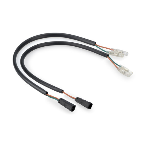 PUIG Indicator Connector Lead 300mm (Black) 3891N