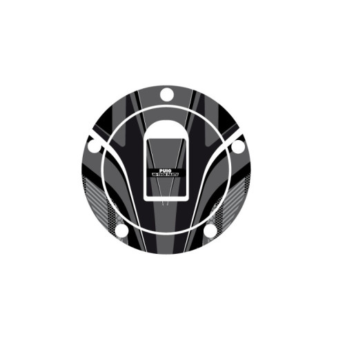 PUIG Radikal Fuel Cap Protector (Grey) 6310U