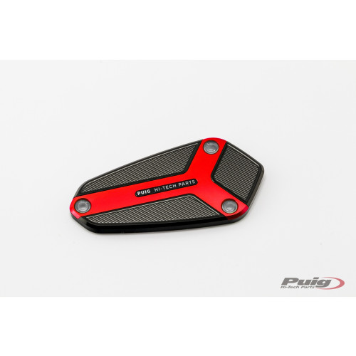 PUIG Front Brake liquid tank cover (Red) 9277R