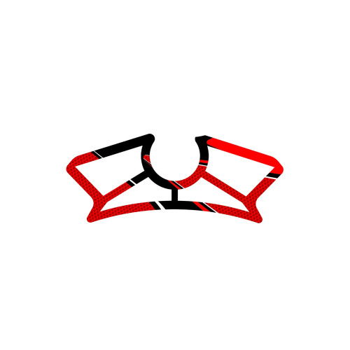 PUIG Radikal Yoke Protector (Red) 8333R