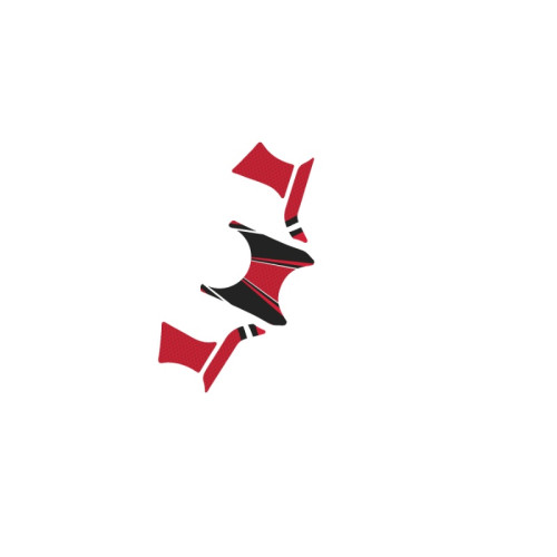 PUIG Radikal Yoke Protector (Red) 6984R