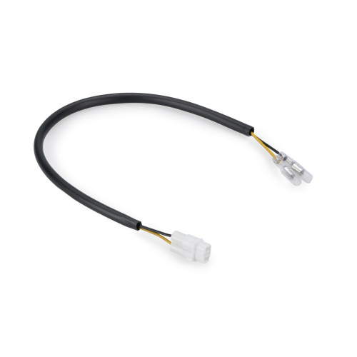 PUIG Number Plate Wiring Extension Kit Type 1 180mm (Black) 20312N