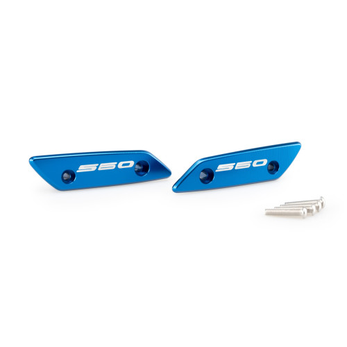 PUIG Mirror Screw Caps (Blue) 21298A
