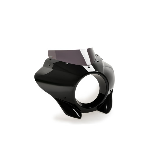 PUIG Mirage Sport Screen (Dark Smoke with Gloss Black Housing) 21460F