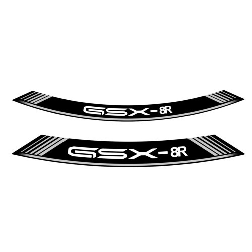 PUIG Wheel Rim Stickers (Silver) 21959P
