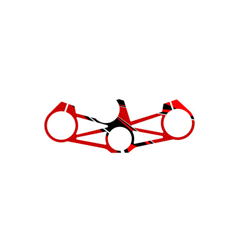 PUIG Radikal Yoke Protector (Red) 3478R