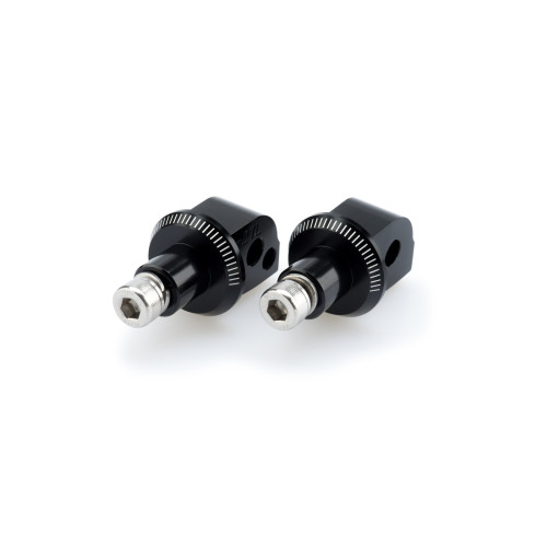 PUIG Pillion Footpeg Adaptors (Black) 6865N
