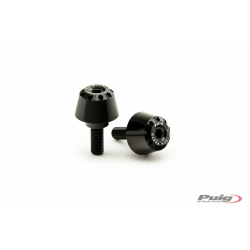 PUIG Short Bar End Weights (Black) 6278N