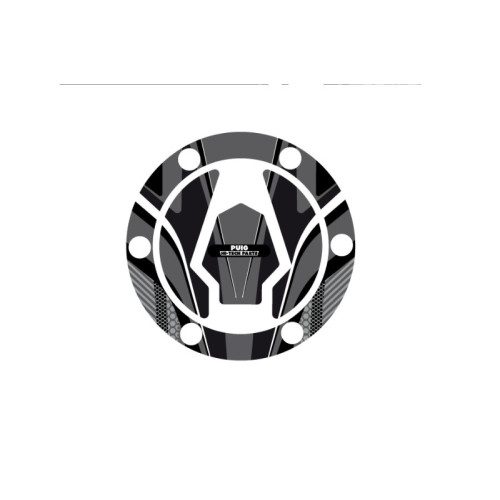 PUIG Radikal Fuel Cap Protector (Grey) 9041U