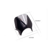 PUIG Black Fairing With Vision Screen (Light Smoke) 003NH