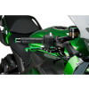 PUIG Extendable Folding V3 Brake (Green Extender With Green Selector) 14VNV