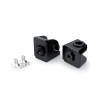 PUIG Adjustable Footpeg Adaptors (Black) 20245N