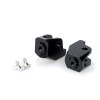 PUIG Adjustable Footpeg Adaptors (Black) 20246N