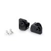 PUIG Adjustable Footpeg Adaptors (Black) 20247N
