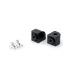 PUIG Pillion Adjustable Footpeg Adaptors (Black) 20249N