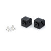 PUIG Pillion Adjustable Footpeg Adaptors (Black) 20250N