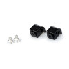 PUIG Pillion Adjustable Footpeg Adaptors (Black) 20253N