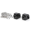 PUIG Pillion Adjustable Footpeg Adaptors (Black) 20407N