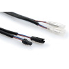 PUIG Indicator Connector Lead 180mm (Black) 20627N