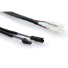 PUIG Indicator Connector Lead 180mm (Black) 20627N