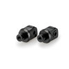 PUIG Pillion Footpeg Adaptors (Black) 20759N