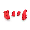 PUIG Rubber Sets For Frame Sliders Pro 2.0 (Red) 20872R