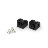 PUIG Pillion Adjustable Footpeg Adaptors (Black) 20883N