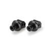 PUIG Pillion Footpeg Adaptors (Black) 21232N