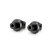 PUIG Pillion Adjustable Footpeg Adaptors (Black) 21775N