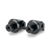 PUIG Pillion Adjustable Footpeg Adaptors (Black) 21889N