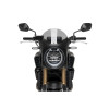 PUIG Retro Black Semi Fairing And Screen 180mm (Light Smoke) 21961H