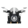 PUIG Retro Black Semi Fairing And Screen 195mm (Light Smoke) 3133H