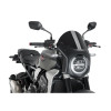 PUIG Retro Black Semi Fairing And Screen 195mm (Black) 3133N