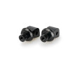 PUIG Pillion Footpeg Adaptors (Black) 3695N