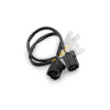 PUIG Indicator Connector Lead 180mm (Black) 3704N