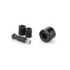 PUIG Bar End Weight Compatible With Puig Lever Guard (Black) 3770N