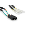 PUIG Indicator Connector Lead 300mm (Black) 3891N