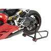PUIG Left Single Swing Arm Stand (Black) 7365N