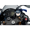 PUIG Front Brake Liquid Tank Cover (Blue) 9264A