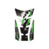 PUIG Wings Tank Pad With Kawasaki Logo (Black) 4720N