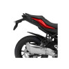 PUIG Rear Mudguard Extender (Matt Black) 3665J