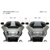 PUIG Batwing Sports Screen (Clear) 22107W