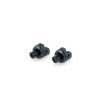PUIG Footpeg Adaptors (Black) 6338N