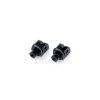 PUIG Footpeg Adaptors (Black) 6340N