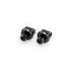 PUIG Pillion Footpeg Adaptors (Black) 6343N