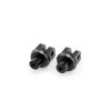 PUIG Footpeg Adaptors (Black) 6347N